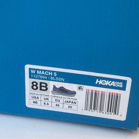 NWT Hoka Mach 5 Running Shoes in Baby Lavender / Summer Song , Hoka One One - Picture 15 of 15